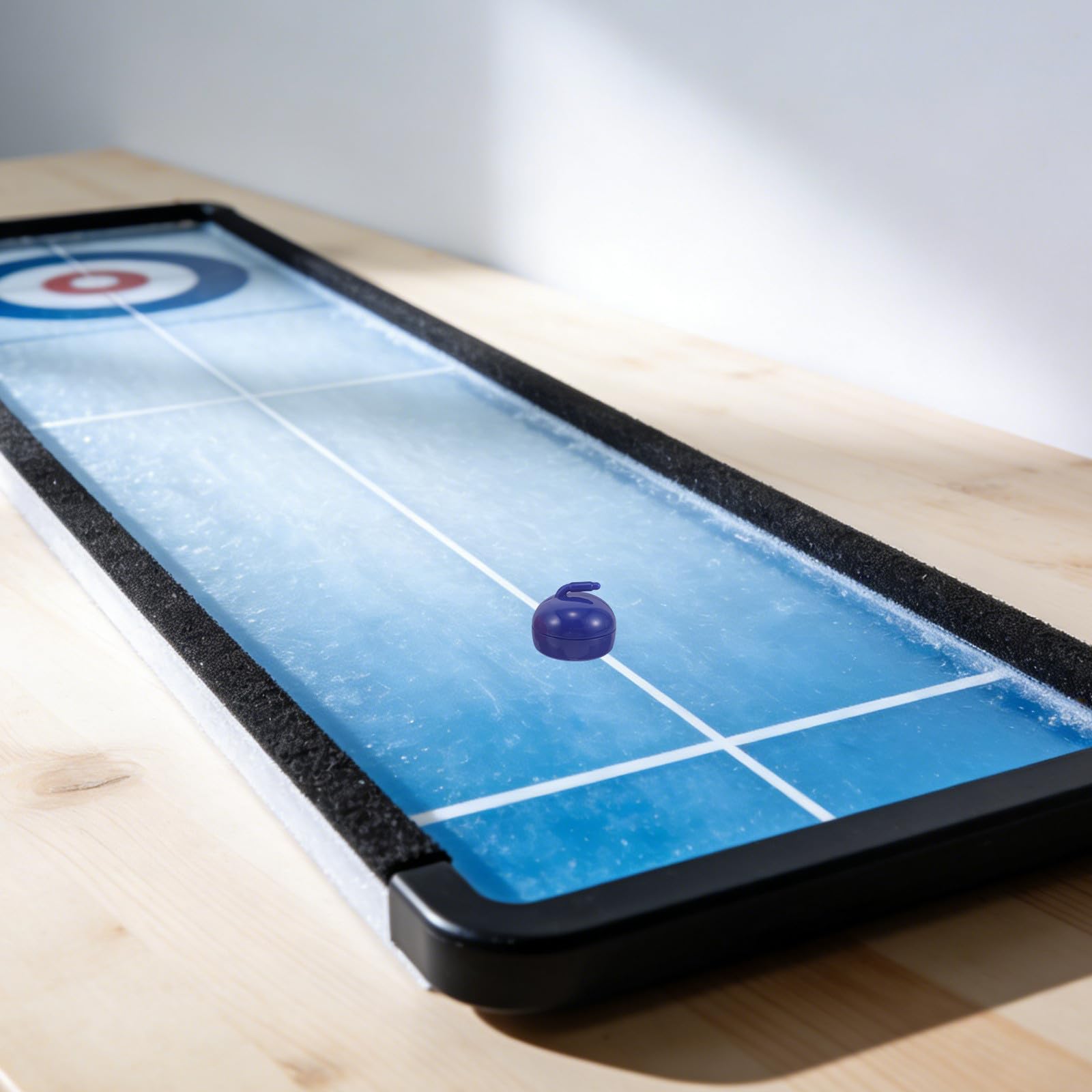 FUOYLOO 8 dischi di ricambio per shuffleboard: rulli da 0,98'' per mini curling da tavolo - Attrezzatura per giochi da tavolo per interni, accessori sportivi