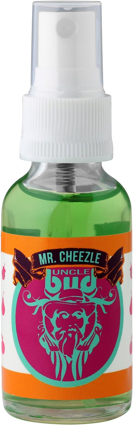 Uncle Bud's Buddha Blocker Premium Oil-Based Scented Air Freshener Spray & Oil Burner 1 fl oz (29.6mL), Mr. Cheezle