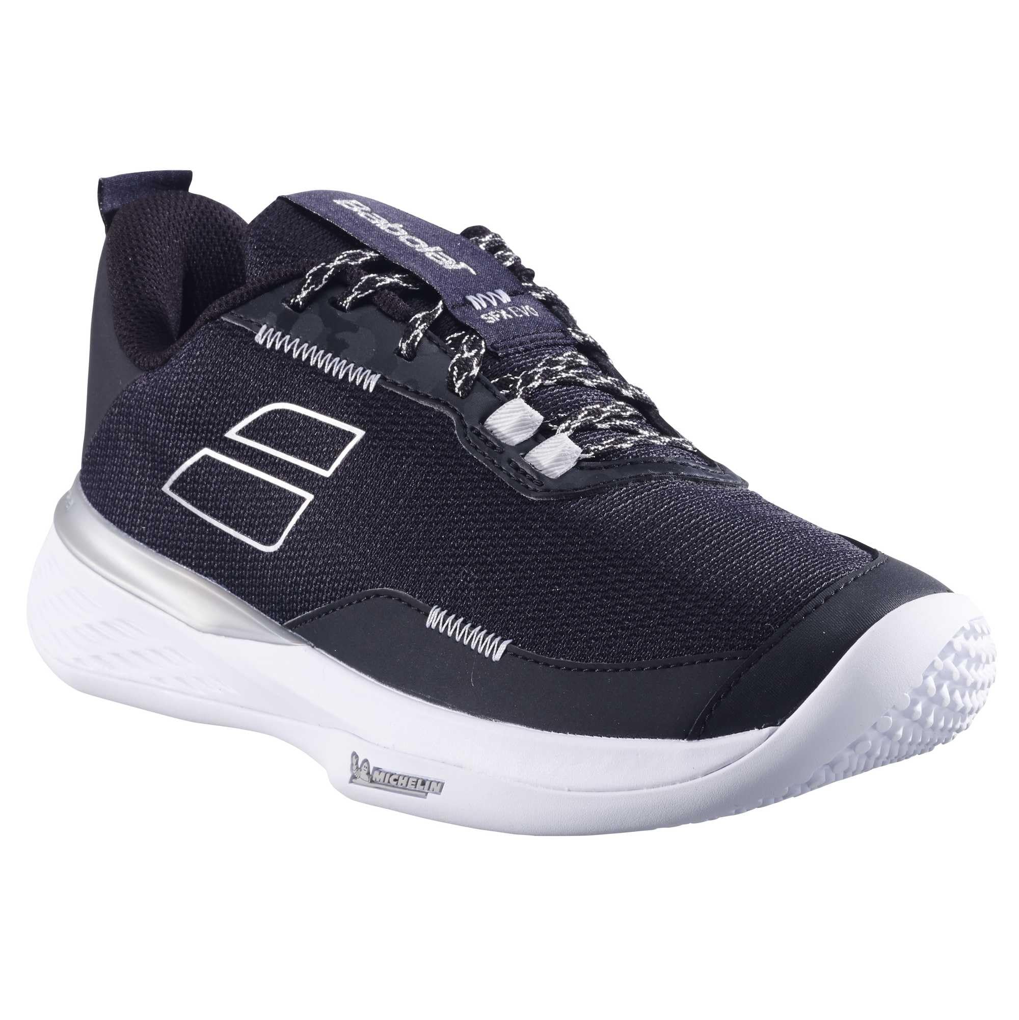 ???(Babolat) Women's Tennis Shoes, Black/Silver (2007), 23.0 cm