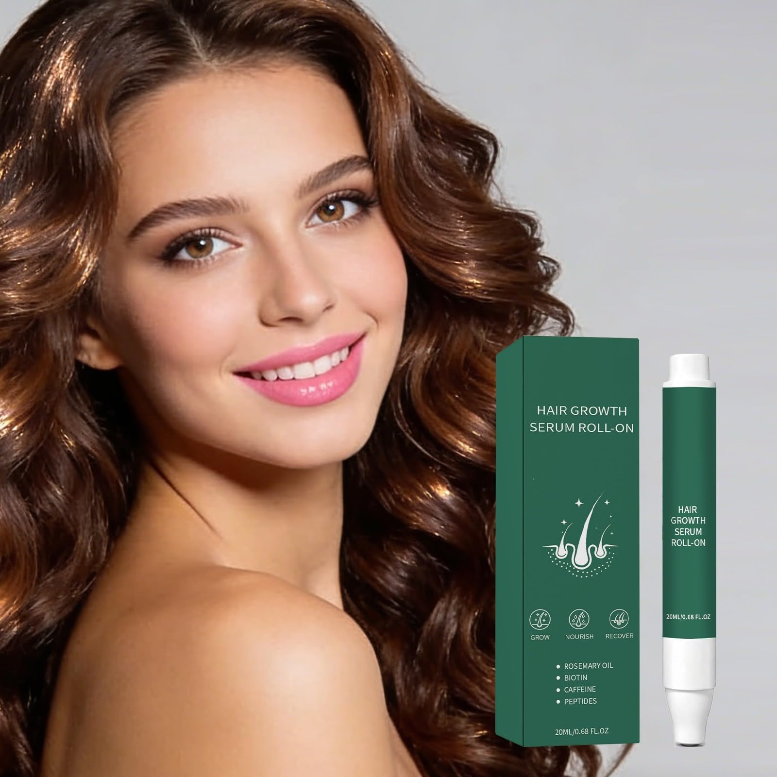 Rosmarin-Haarserum – Haarpflege-Lösung für Haare, Rosmarin-Extrakt, Aloe Pflanzenöl, stärkt das Haarwachstum