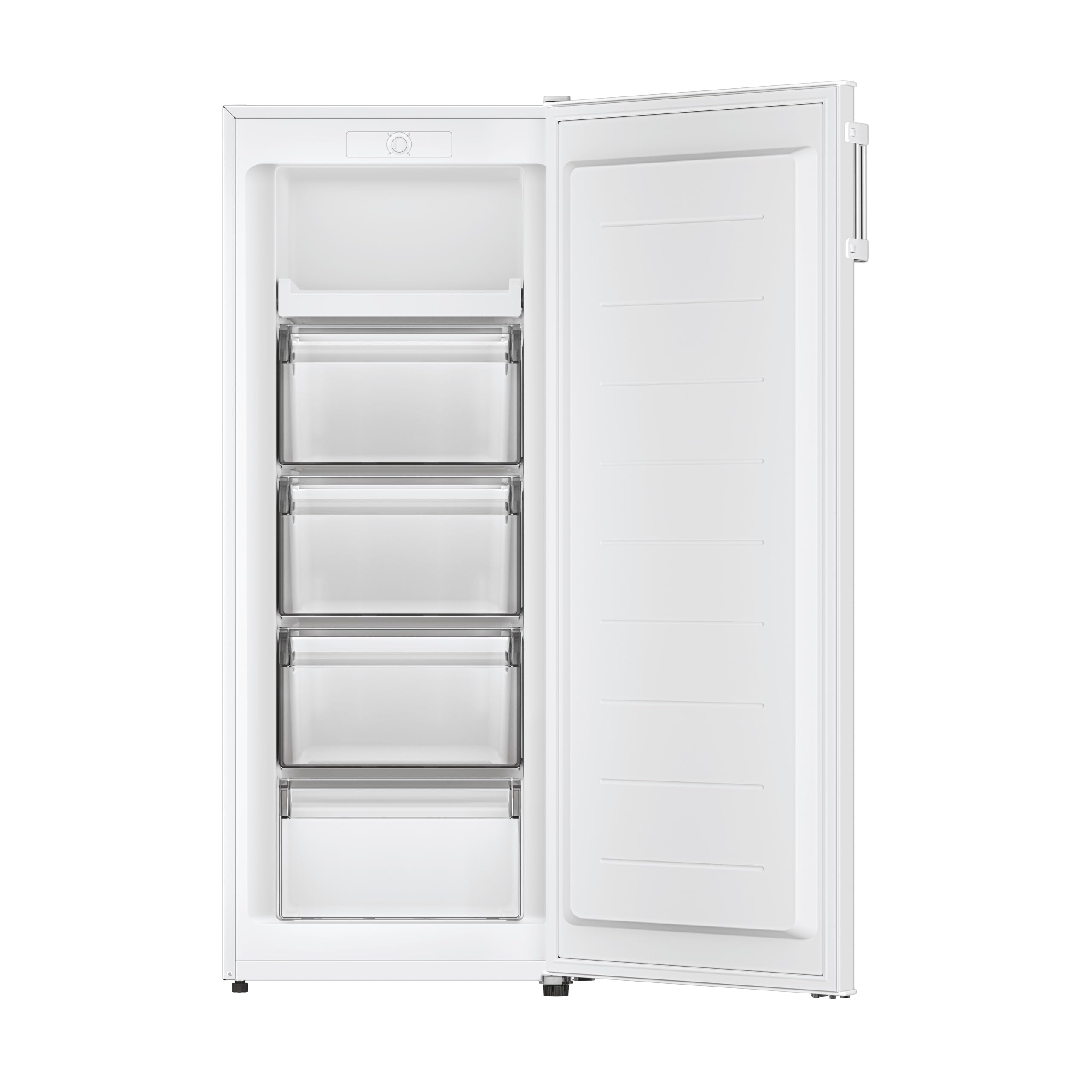 CANDY, Upright, CUQS 513EWH, Congelatore, Libera Installazione, 163 Litri, 38 dB, Bianco, AxLxP 138x54,5x56,5 cm [Classe di efficienza energetica E]
