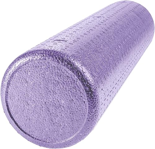 Miniatura 17 de JFIT High Density Foam Roller – EPP Deep Tissue Massage Roller for Muscle Recovery, Myofascial Release & Stretching Púrpura sólido,Negro (Black
