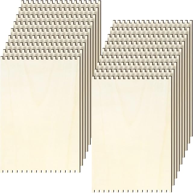 Beginners Wooden Loom Notched Weaving Loom Basket Weaving Loom Tools Accessories for Kids Adult Art Craft Activity Jewelry Motor Skills Crochet Knitting Sewing Teaching Educational, 6 x 9 In (50)