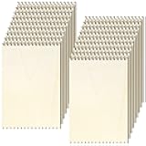 Minatee 18 Pcs Beginners Wooden Loom Notched Weaving Loom Basket Weaving Tools for Kids Adult Art Craft Activity Jewelry Motor Skills Crochet Knitting Sewing Teaching Educational, 6 x 9 in