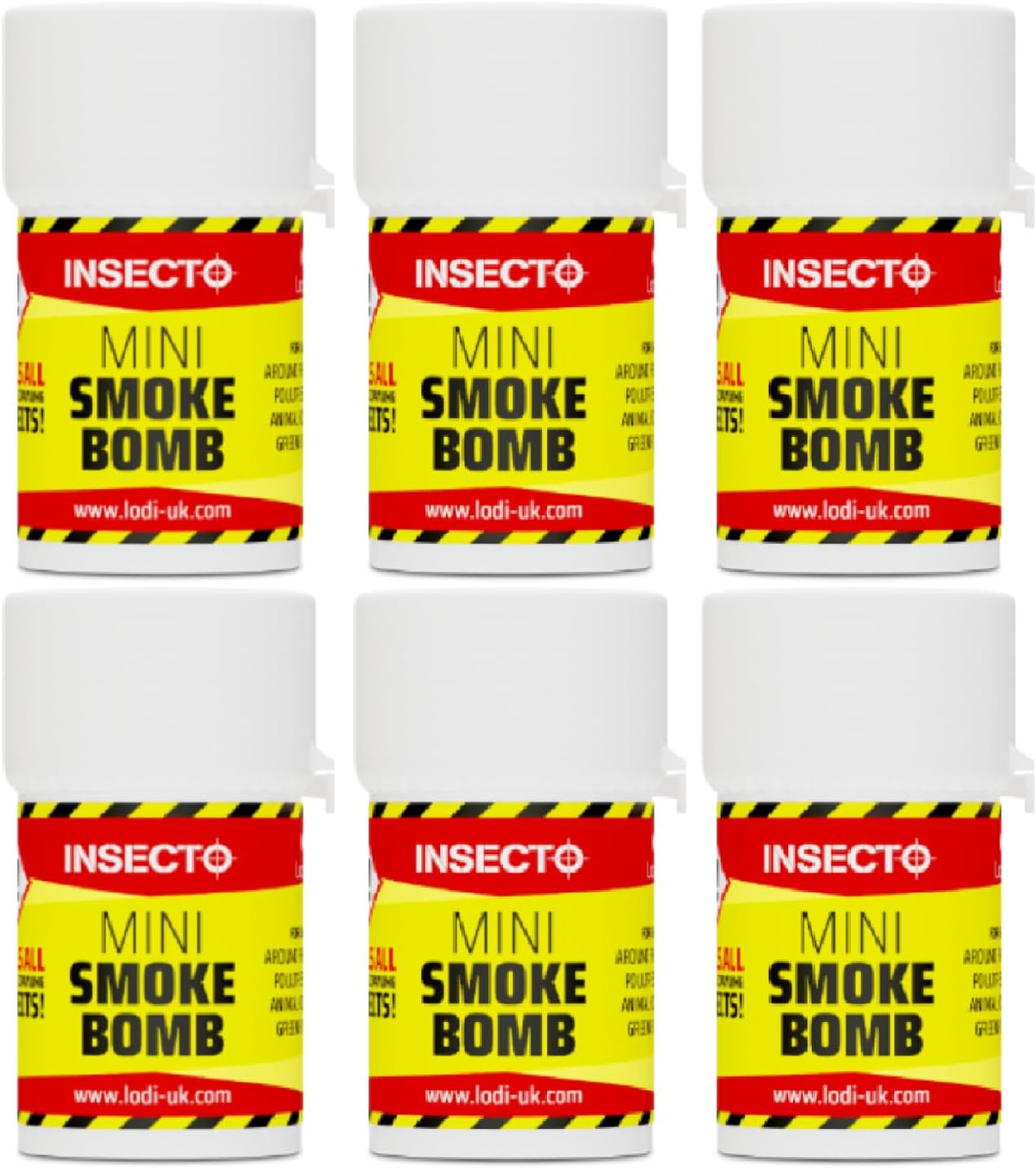 Insecto Smoke Bombs - Mini 3.5g (pack of 6)