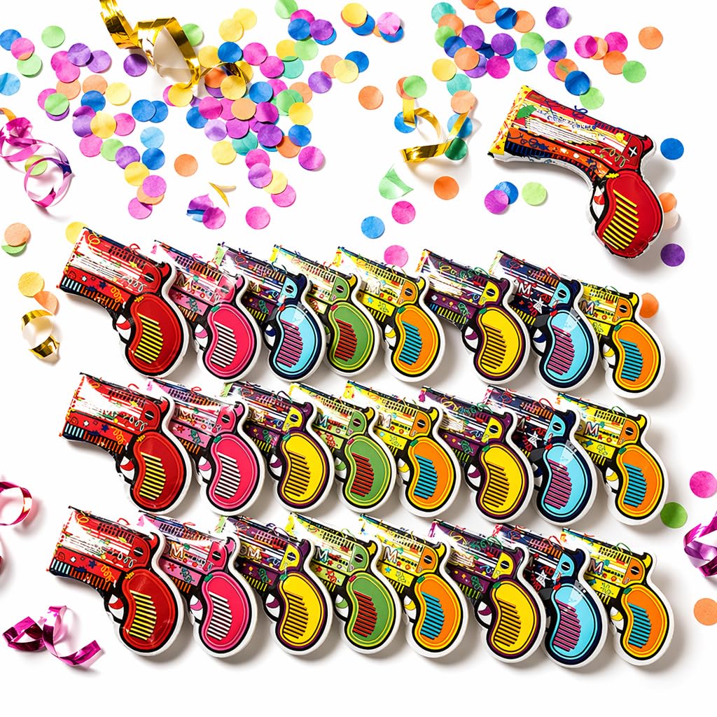 30pcs Party Poppers, Confetti Cannons for Celebrations
