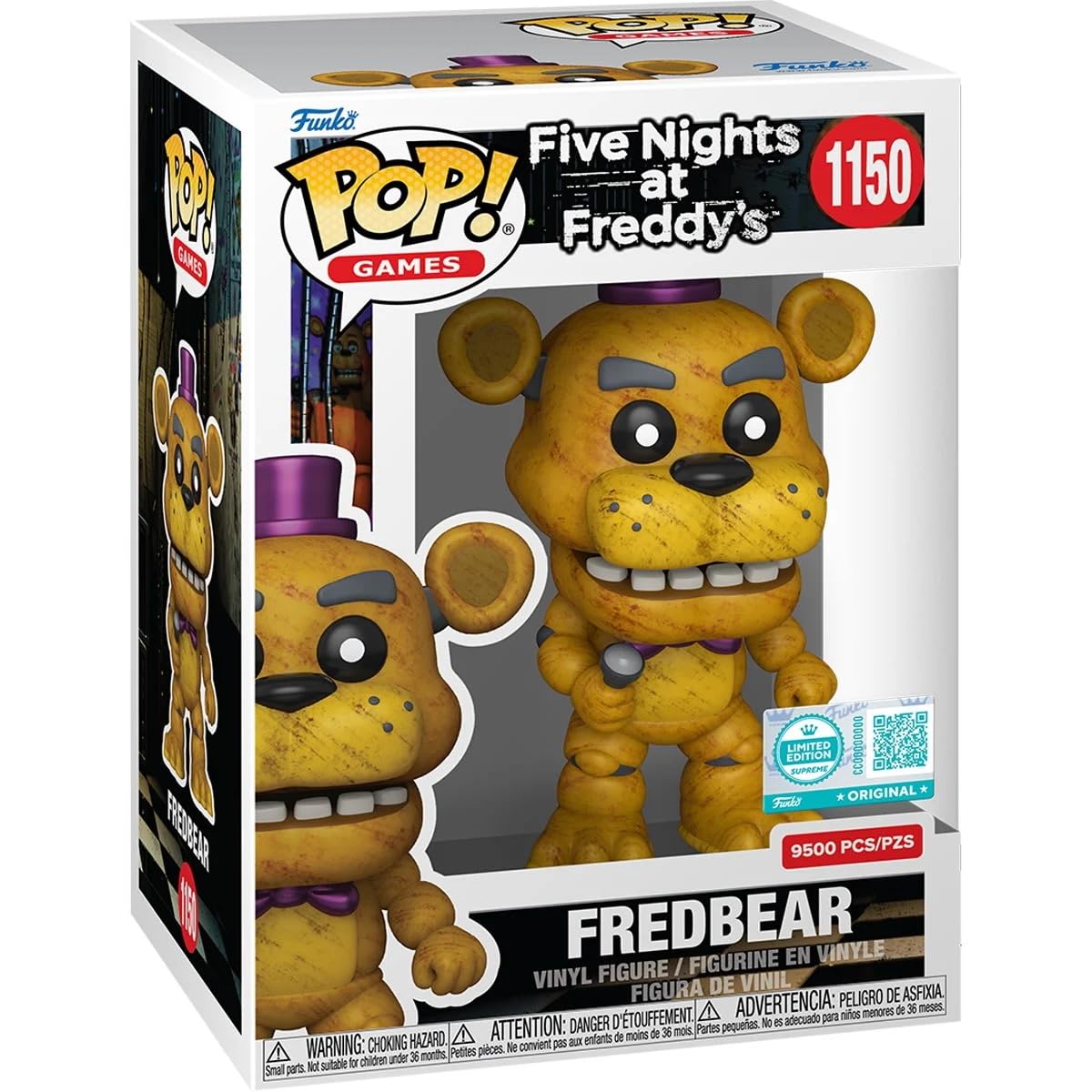 Five Nights at Freddy'sFunkoPOP！フレットベア Amazon | Funko Pop! SupremeLE フレッドベア Five Nights At Freddy's
