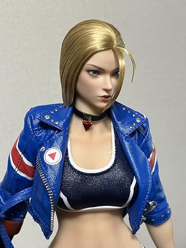 Amazon | 【Tbmodel 】STARMAN 1/6 フィギュア 女性 女格闘家 Blue Bee