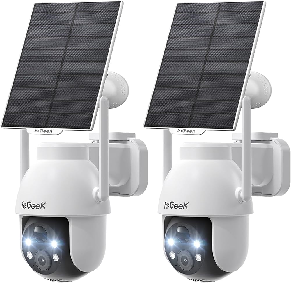 ieGeek caméra solaire 3 MP