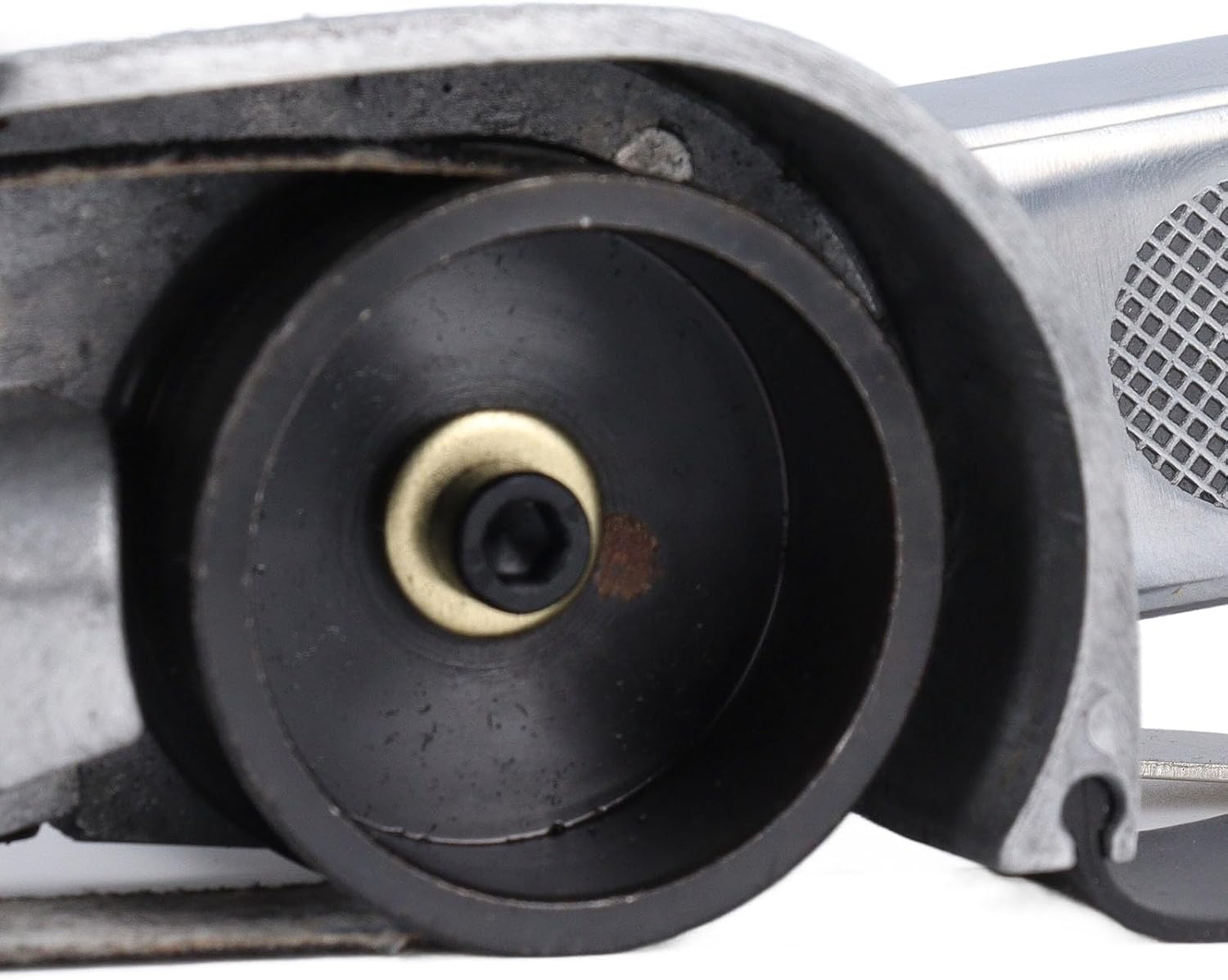 Mini Pneumatic Belt Sander, 16000RPM Portable Pneumatic Belt Sander Power Belt Sander Angle Grinder Industrial Tool