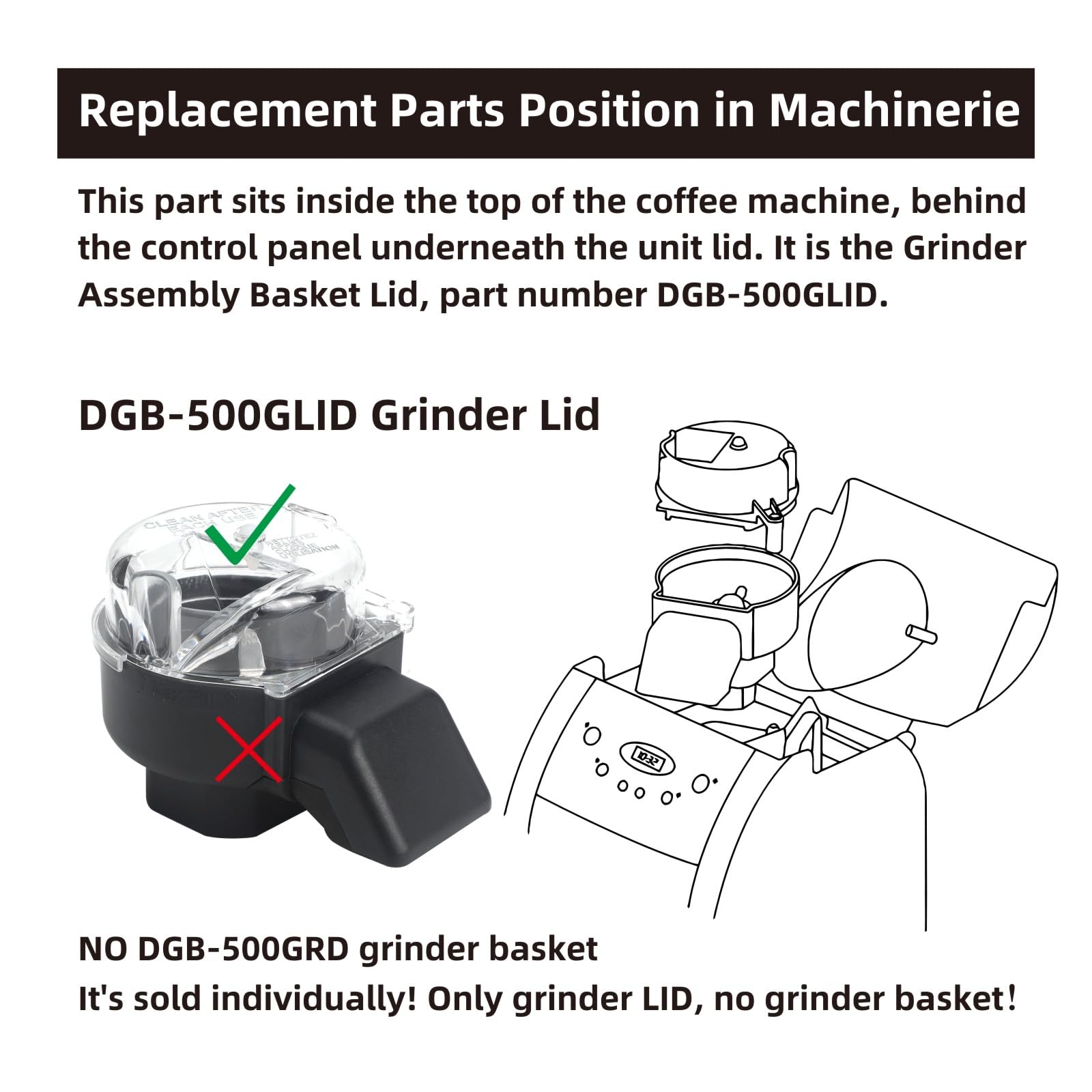 Dgb Cuisinart Grind And Brew Replacement Parts Cuisinart Dgb 550