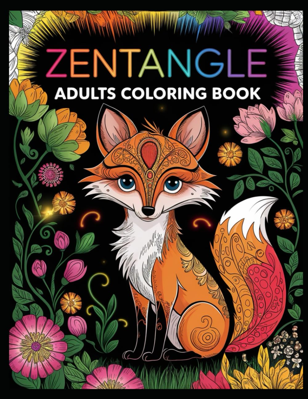Zentangle Adult Coloring Page Bundle: A Therapeutic Coloring Experience for Anxiety Relief & Focus - 200+ pages