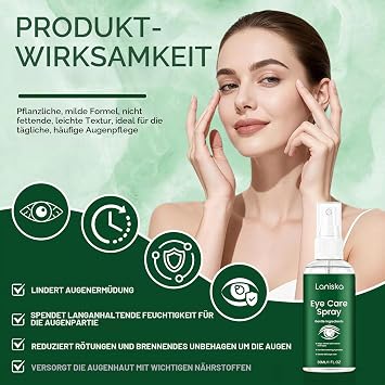 30 ml Moisturising Eye Spray with Lutein Marigold and Vitamin E