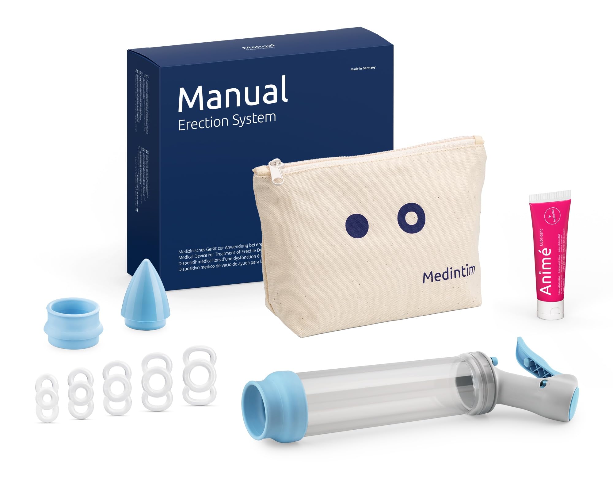 Lancy Manual Erection System pene pompa vuoto pompa erezione Aiuto impotenza POTENZ MIGLIORARE