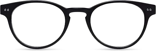 LOOK OPTIC Abbey Blue-light Reader - Gafas - Tecnología RETINASHIELD (negro, 0.00)