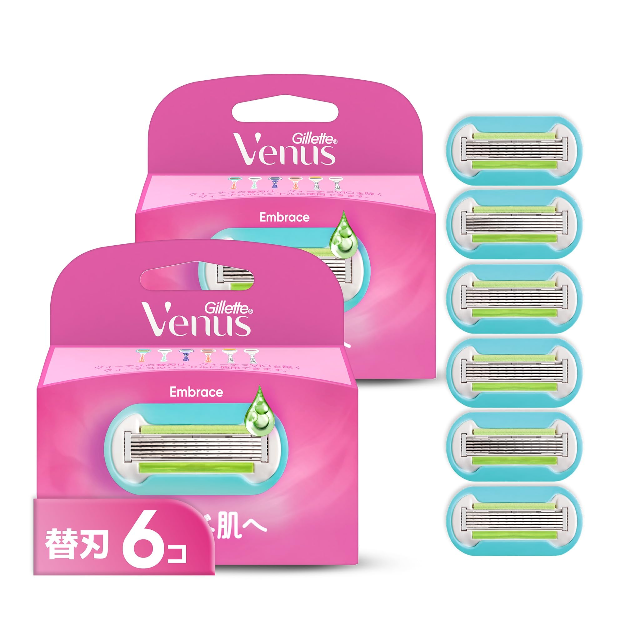 Amazon.co.jp: Gillette Venus ヴィーナス エンブレイス つるすべ肌 替