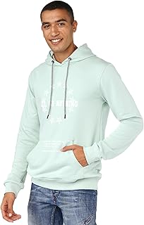 ASTK mens Regular Fit Hoodie With All Or Nothing Print Sweatshirt