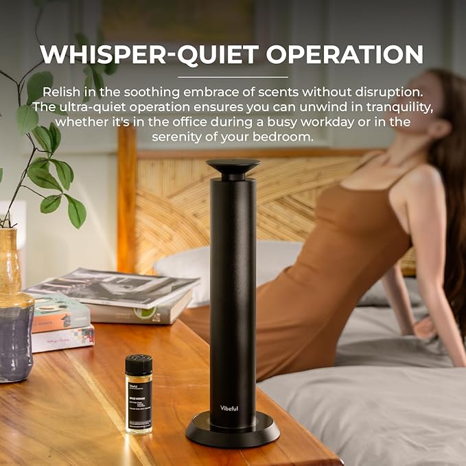 Difusor de Aromas Eléctrico Vibeful Aura Negro miniatura 6