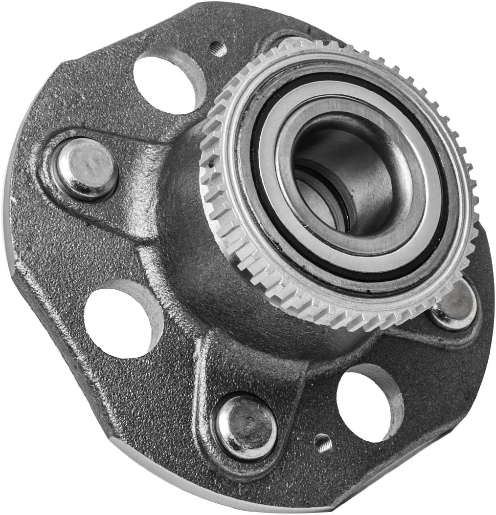 TUCAREST 512178 x2 (for 2.3L w/4-Wheel-ABS Models) Rear Wheel Bearing and Hub Assembly Compatible with 1998 1999 2000 2001 2002 Ho-nda Accord [4 Lug W/ABS;512177] - Image 3