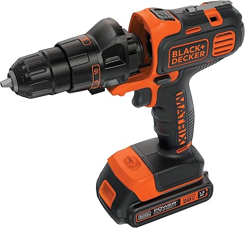Miniatura 7 de Destornilladorperforadora Black  Decker 20 V MAX con 1 baterías de litio