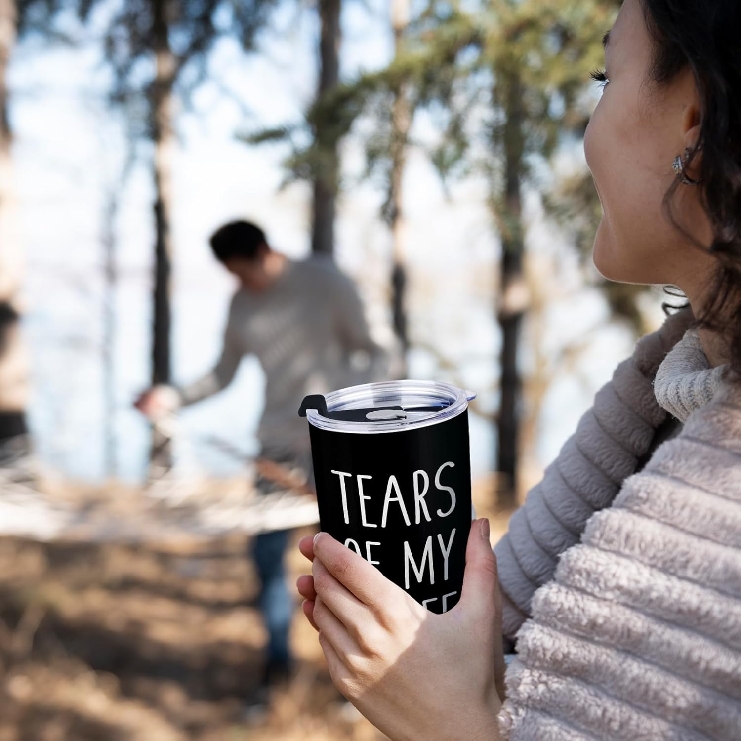 Shqiueos Funny Boss Gifts - Tears of My Staff 20oz Tumbler Cup, Birthday Gifts for Boss Lady, Employer, Leader, Principal, Boss's Day Christmas Gifts for Office Men Women Water Bottle - Image 5