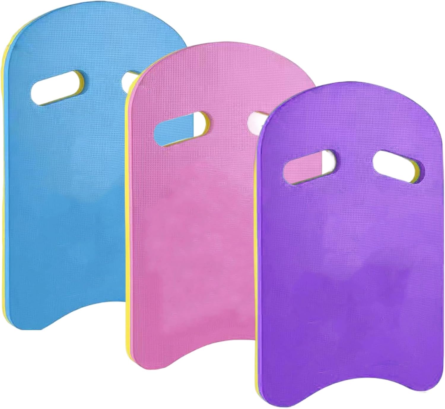 Kick Boards for Swimming, 3PCS U Shaped High Buoyancy EVA Board for Kids Adults Training Water Exercises