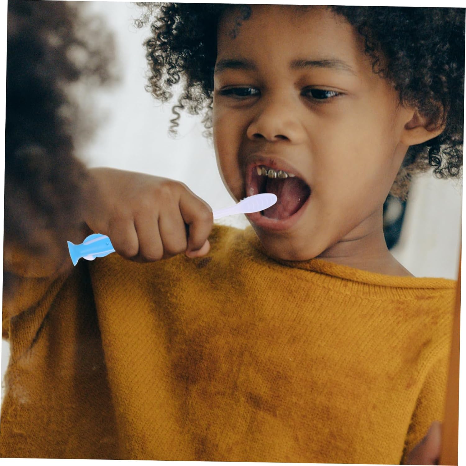 ORFOFE 32pcs Cute Cartoon Toothbrush Soft Bristles for Gentle Cleaning Boy Girl Toothbrushes Cup Feet Travel-Friendly Boy Girl Kit