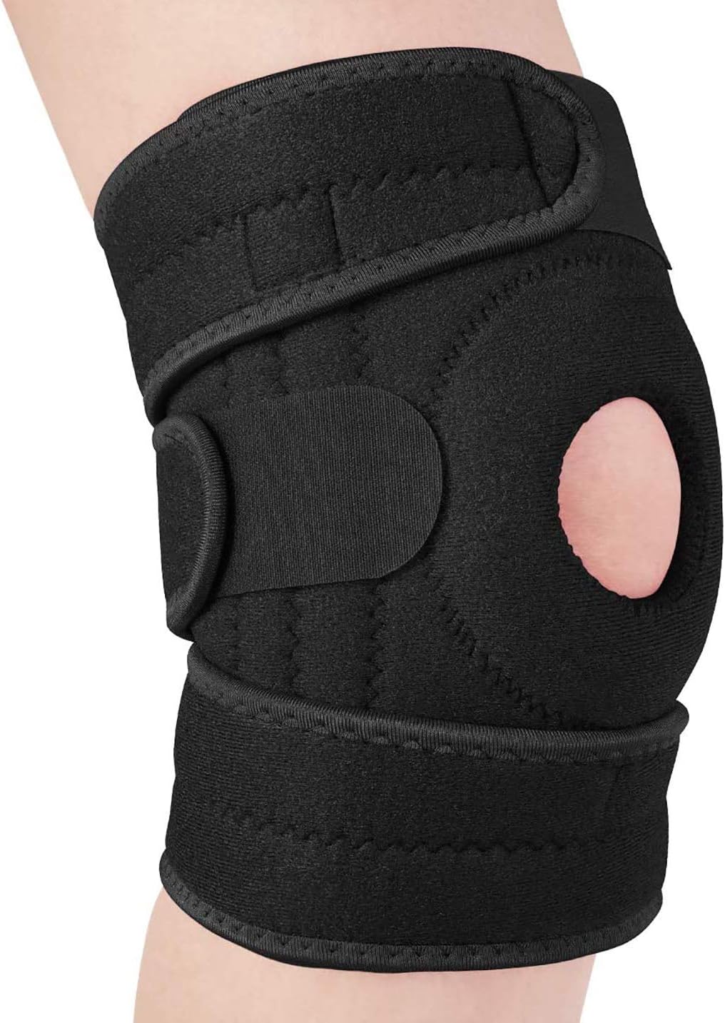 HOKIAMCN Knee Support with Open-Patella Design for Joint Pain Sports, Injury Rehabilitation