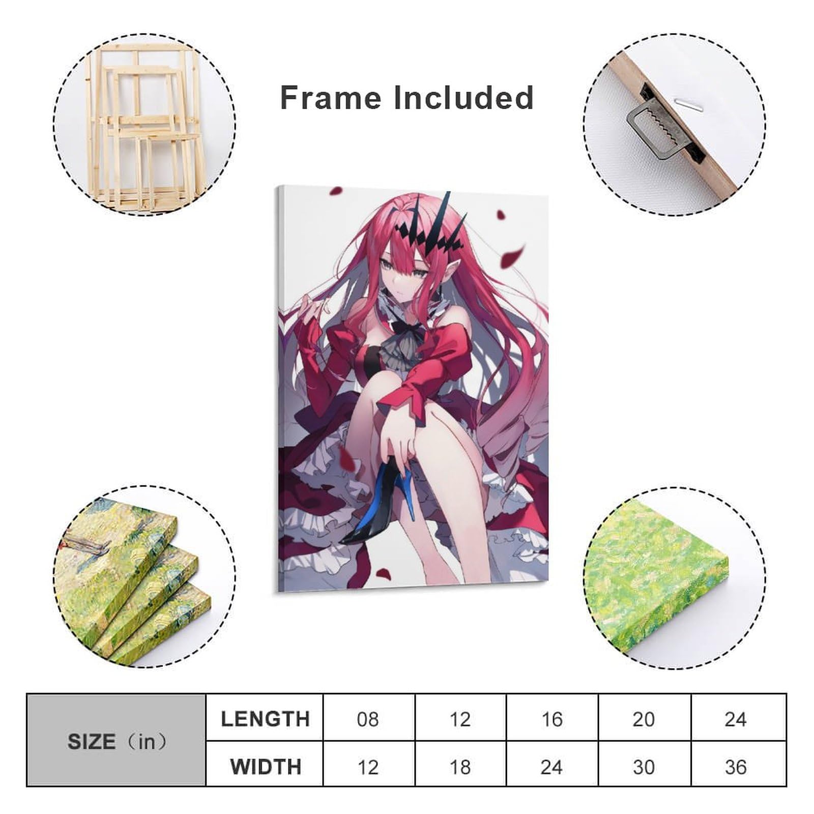 Amazon.co.jp: 絵画 壁掛け バーヴァンシー FGO インテリア ポスター