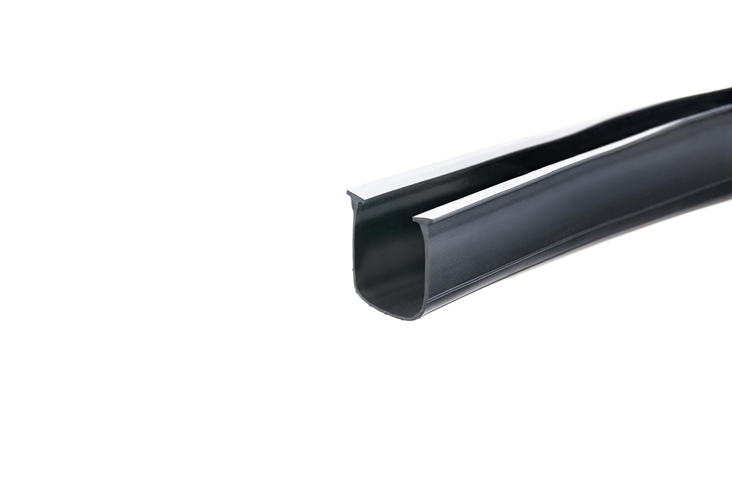 LS-0101-20 Bottom Loop Seal/Weather Seal for Doors, 3 ½ Inch, 20 Foot Spool, Black