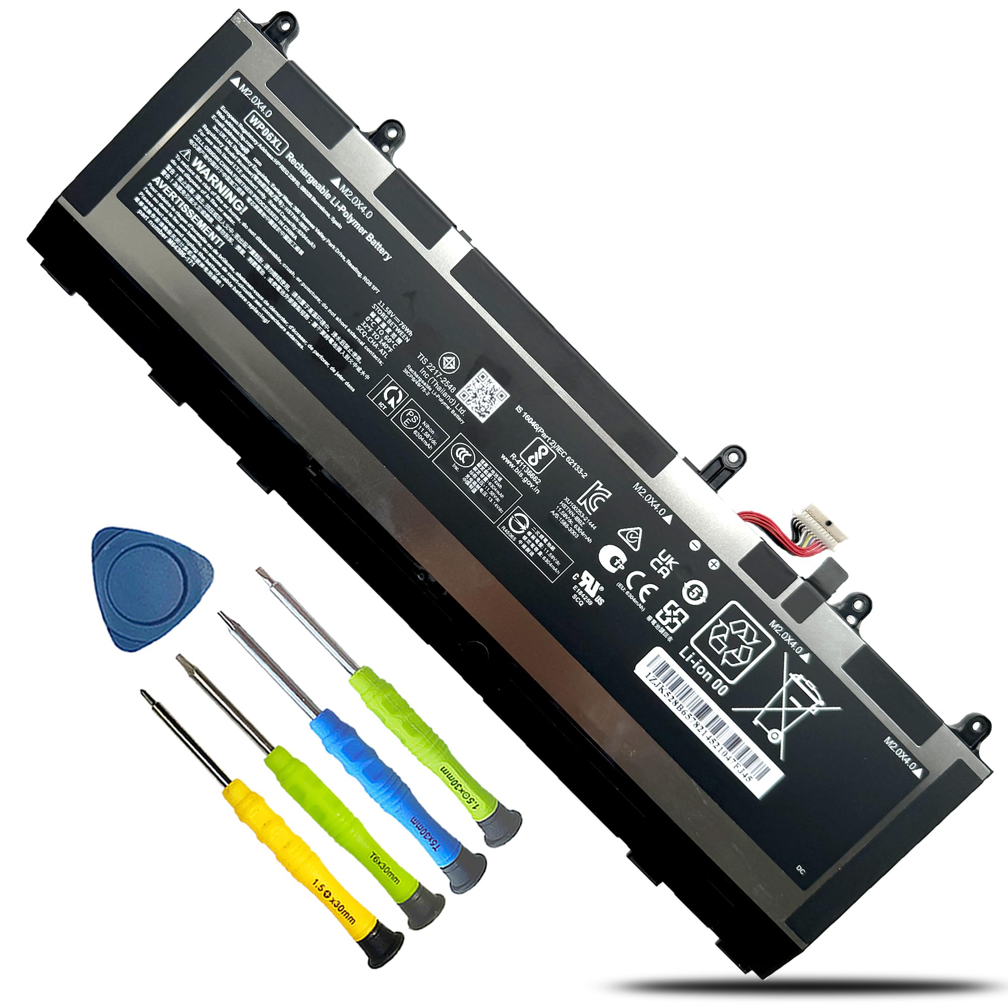 Amazon.com: BOWEIRUI WP06XL M73470-005 Battery Replacement for Hp