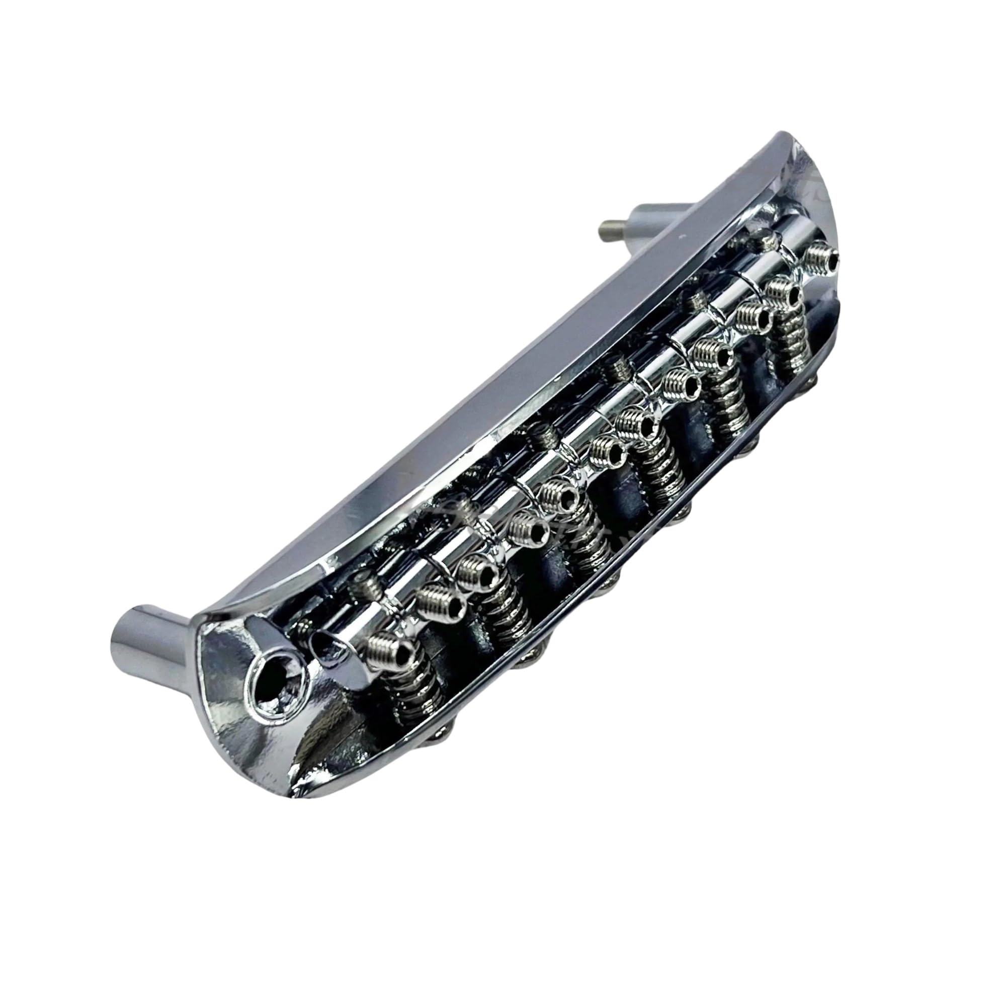 Mostek Gitarowy Zestaw Gitary Vibrato Bridge Tail Piece 6 Strun Akcesoria Do Instrumentów Muzycznych