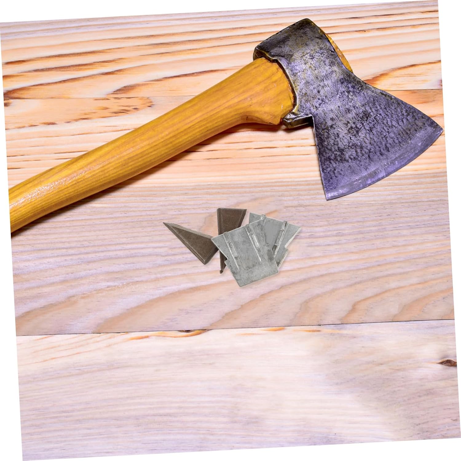 20pcs Axe Tapered Splitting for Axe and Hammer Handle Reinforcement Accessories for Carpentry and Building Tasks