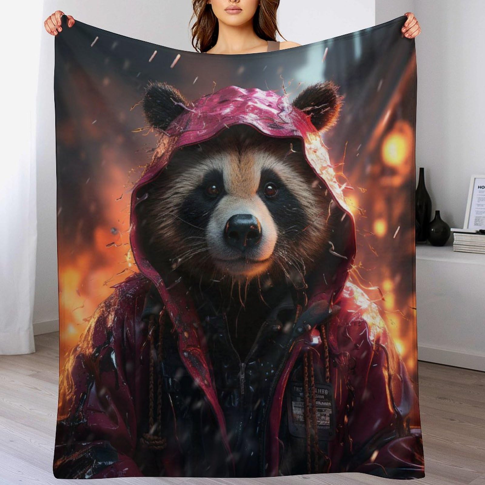 Manta de forro polar extrasuave manta térmica ligera para sofá de salón 130x180cm