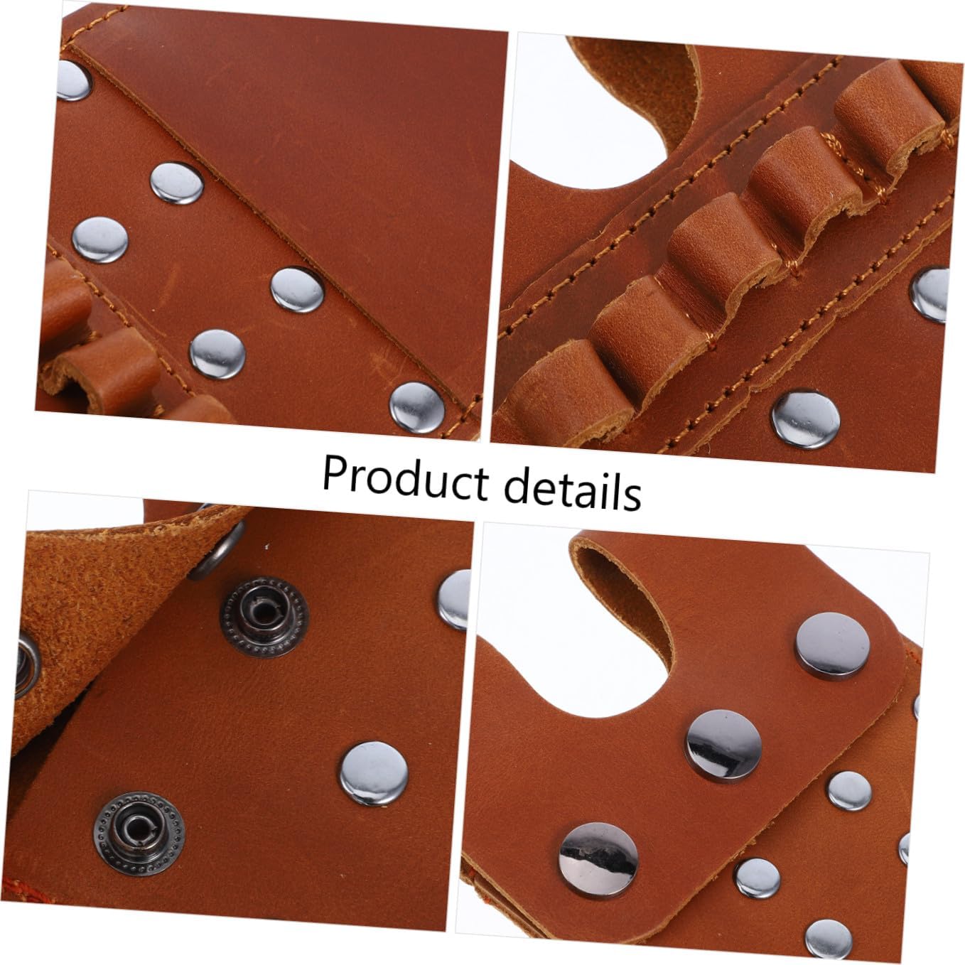 Leather Arrow Bag Waist Hanged Outdoor Arrow Holder Compact Storage for Hunting and Target Practice Lightweight and Easy to Carry