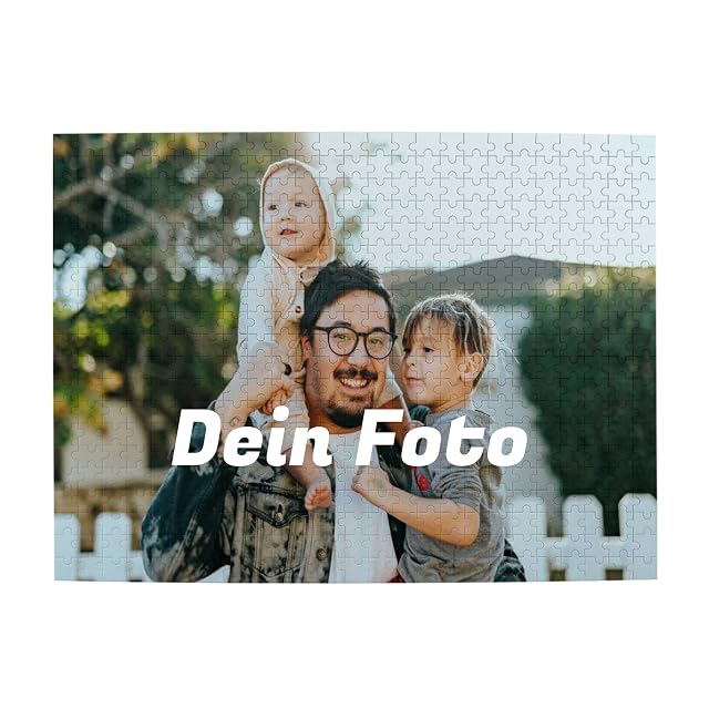 Rompecabezas personalizado con fotos 300, 500, 1000 piezas, horizontal/vertical Rompecabezas con fotos…