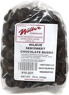 Wilbur Buds Semisweet Dark Chocolate Buds, 16 Oz. Bag