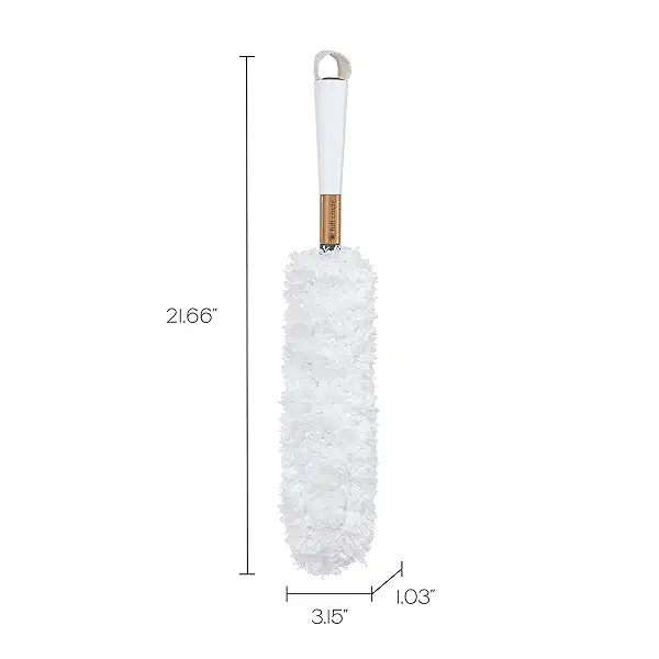 Full Circle Dust Whisperer Washable Microfiber Duster, Green 3