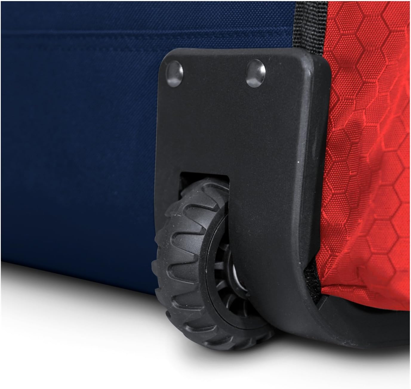 Boombah Rolling Superpack Baseball/Softball Gear Bag - 23-1/2" x 13-1/2" x 9-1/2" - Telescopic Handle and Holds 4 Bats - Wheeled Version