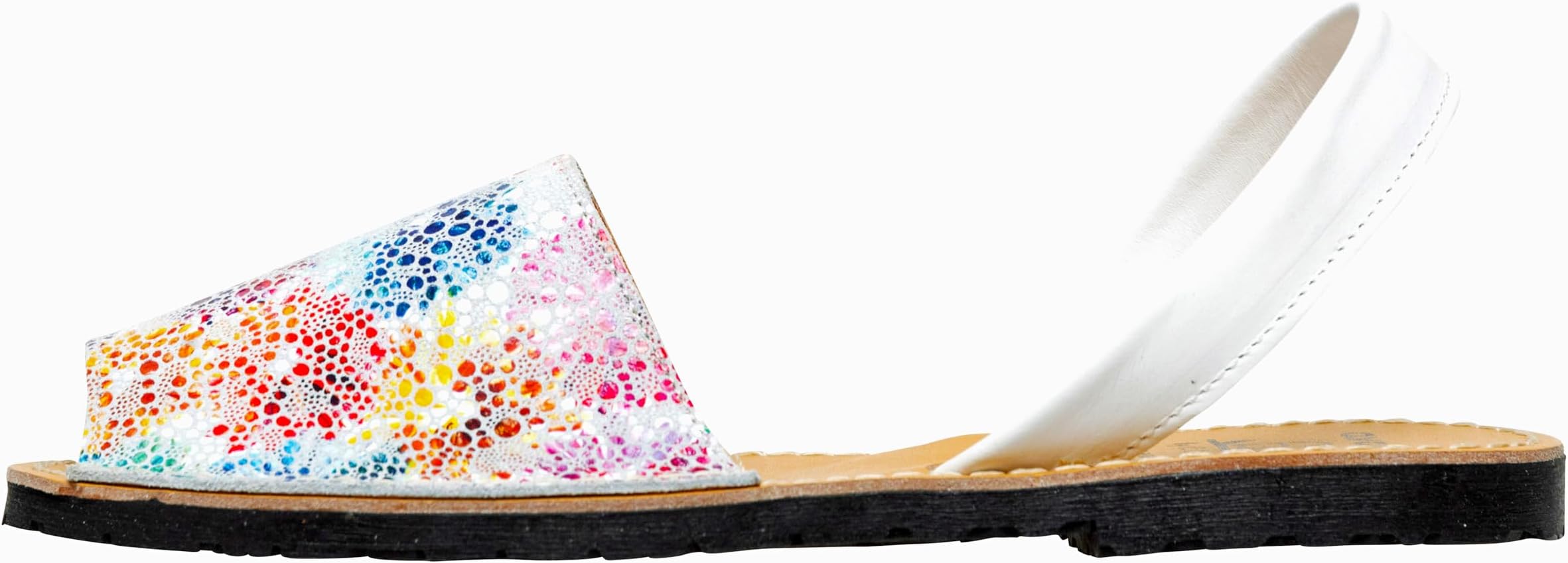 Avarcas Women's Genuine Leather Colourful Summer Sandals Espandrillos Menorquinas Menorca Sandals