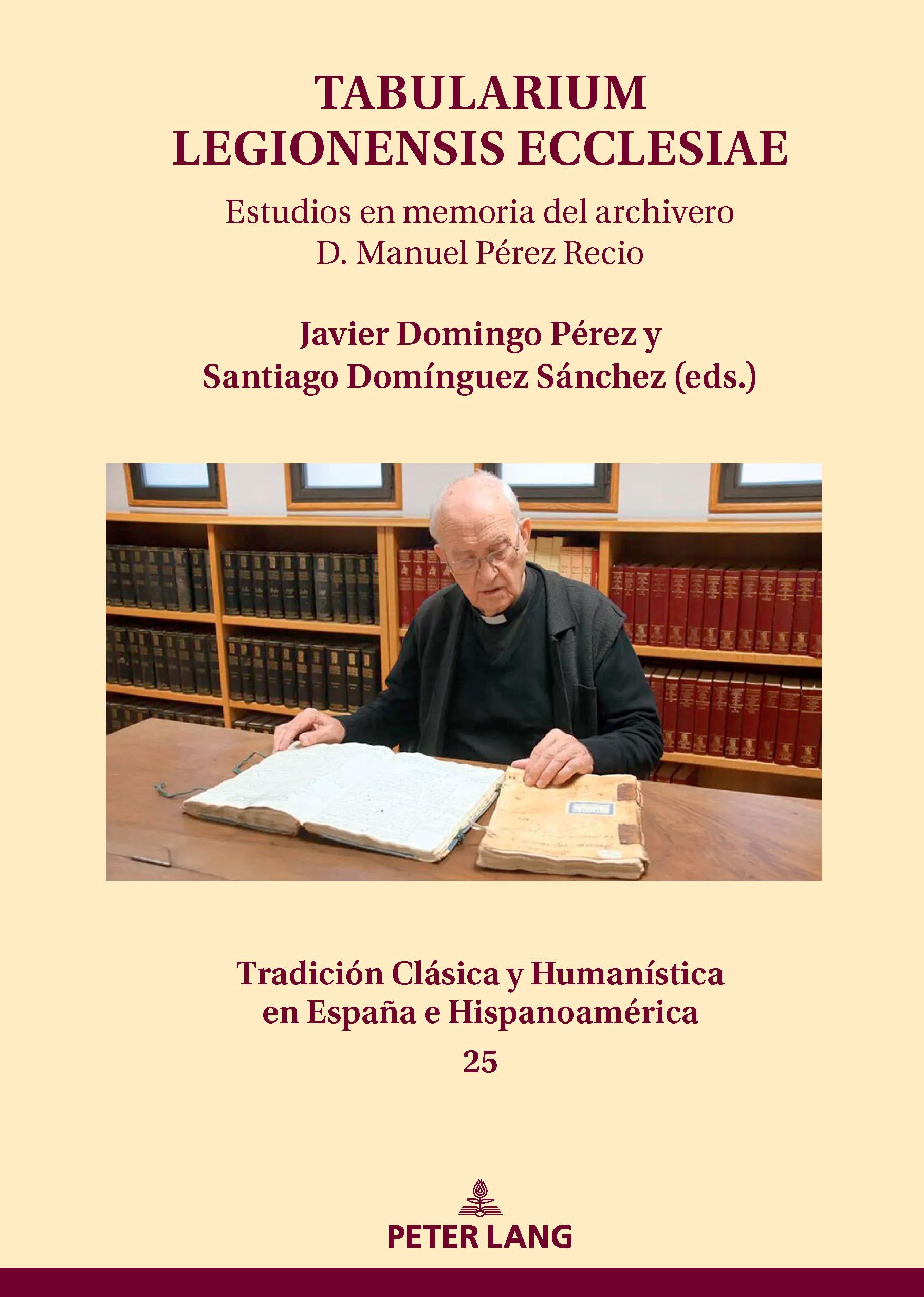 Tabularium Legionensis ecclesiae études Manuel Pérez Recio archive église