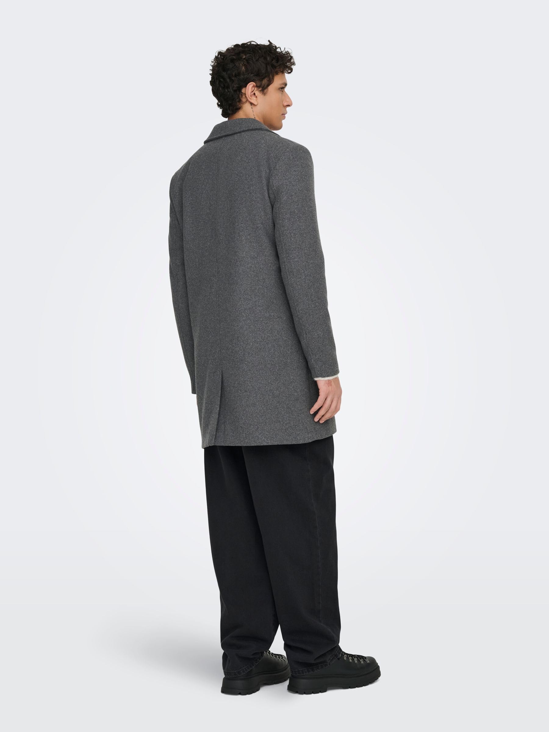 Only & Sons Herren Onsmatthew Wool Coat Otw Noos Onsmatthew Wool Coat Otw Noos (1er Pack)