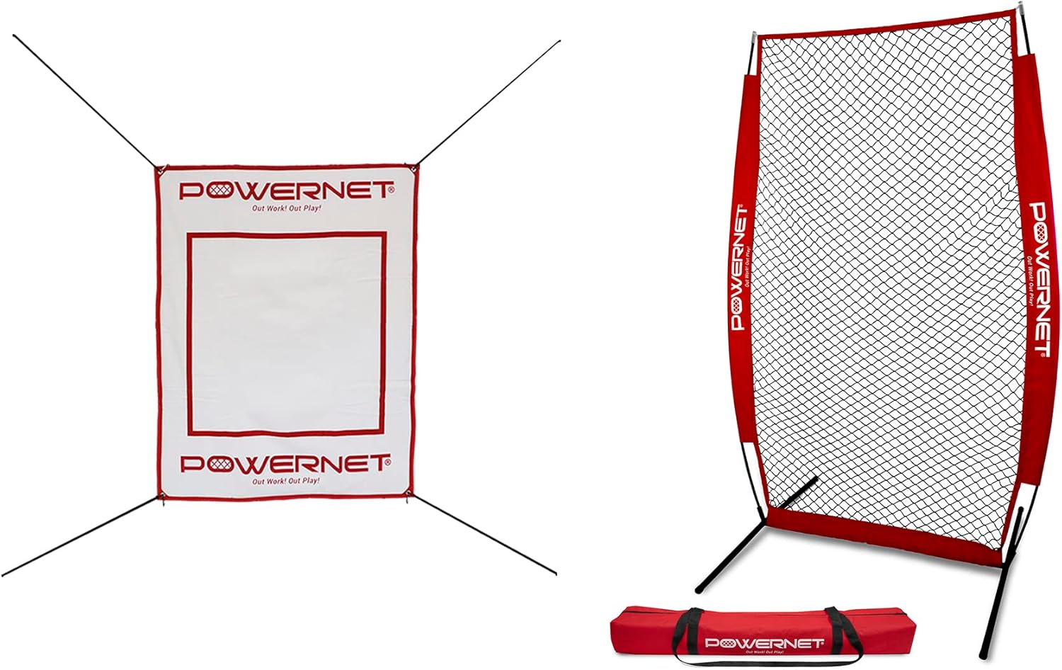 IScreen Power Pad Canvas Backstop Bundle