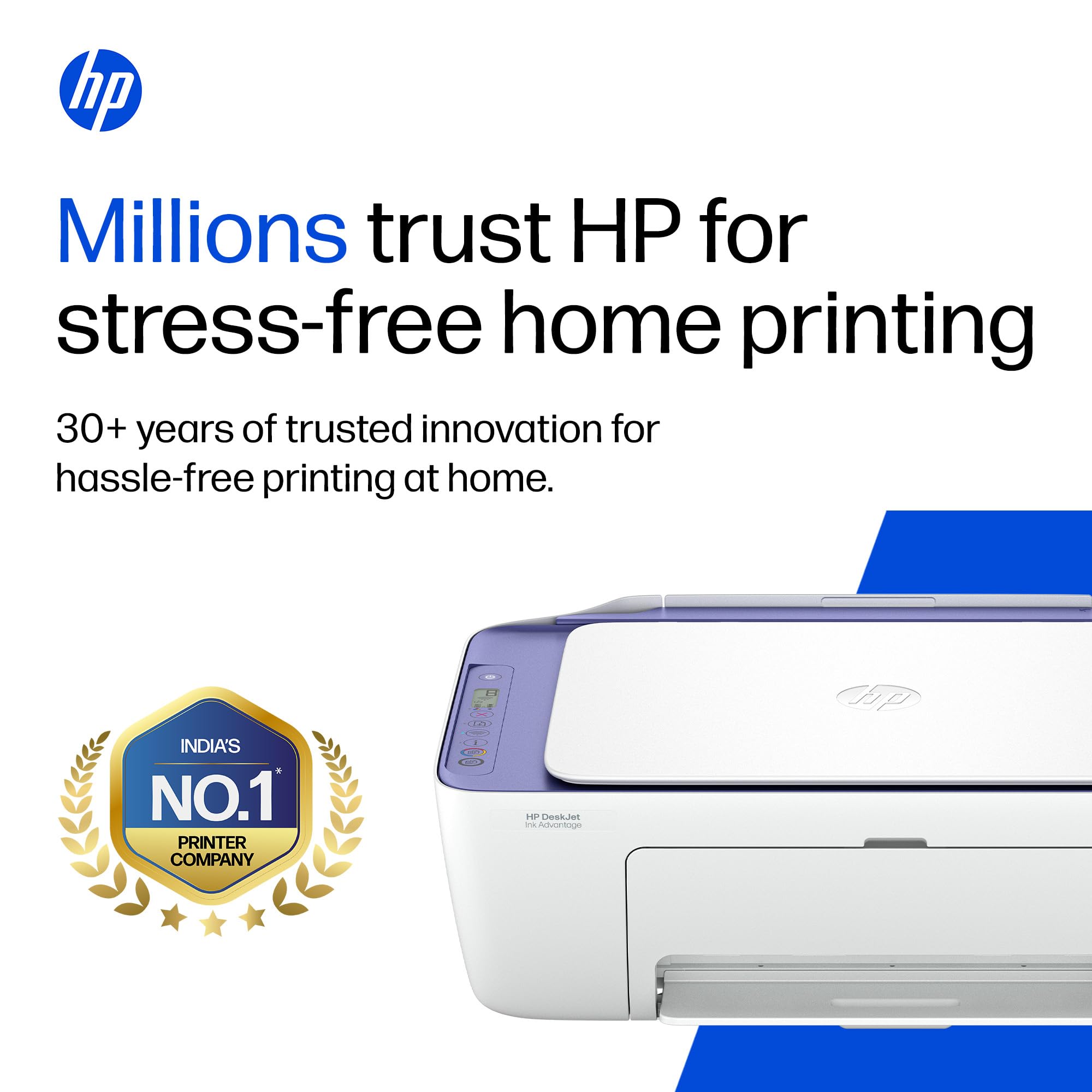 HP AI Capable Deskjet 2931 Printer | Dual Band WiFi (up to 10X Faster) All in One Colour Printer, Print/Scan/Copy, Print Speed up to 20 PPM — Amazon image 5