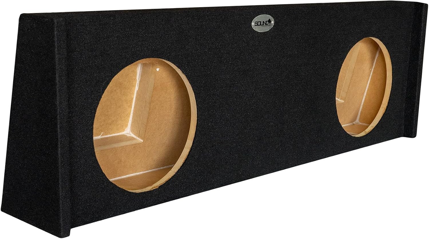 SoundBox Silverado/Sierra Crew Cab 2008-2013 Dual 10" Subwoofer Enclosure