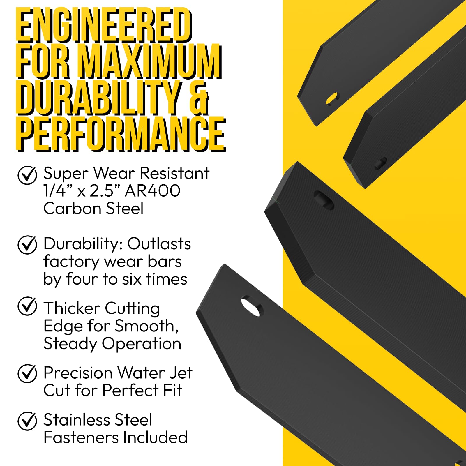 Amazon.co.jp: アメリカ製 高耐久 54インチ 除雪機 ブレード エッジ