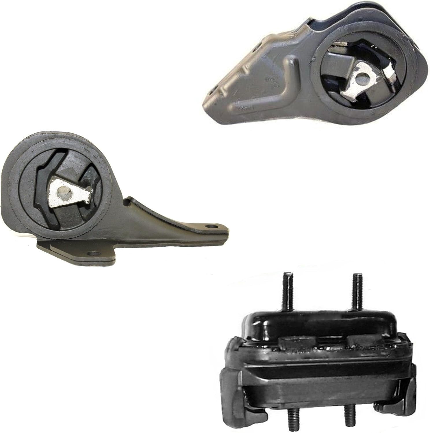 Compatible with 99-05 Oldsmobile Alero Pontiac Grand Am 3.4L 3PCS Motor and Transmission Mount 99 00 01 02 03 04 05