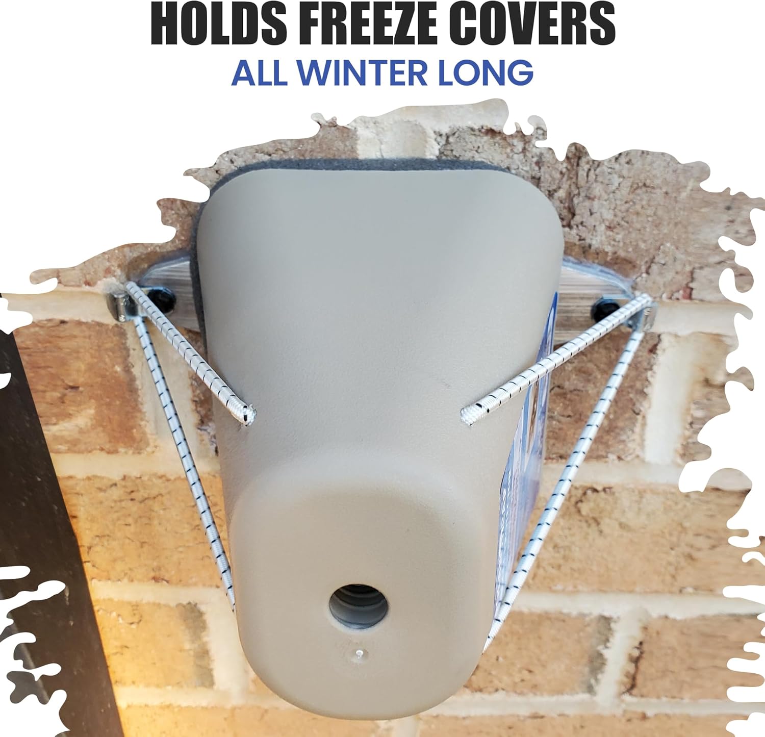 THE Hose Bib Buddy (2-Pack) - Finest Spigot Mounting Plate | Hose Bib Securing Kit | Outdoor Faucet Repair | Registered Original USA | Slide-In | No Faucet Removal! No Plumbing Required!