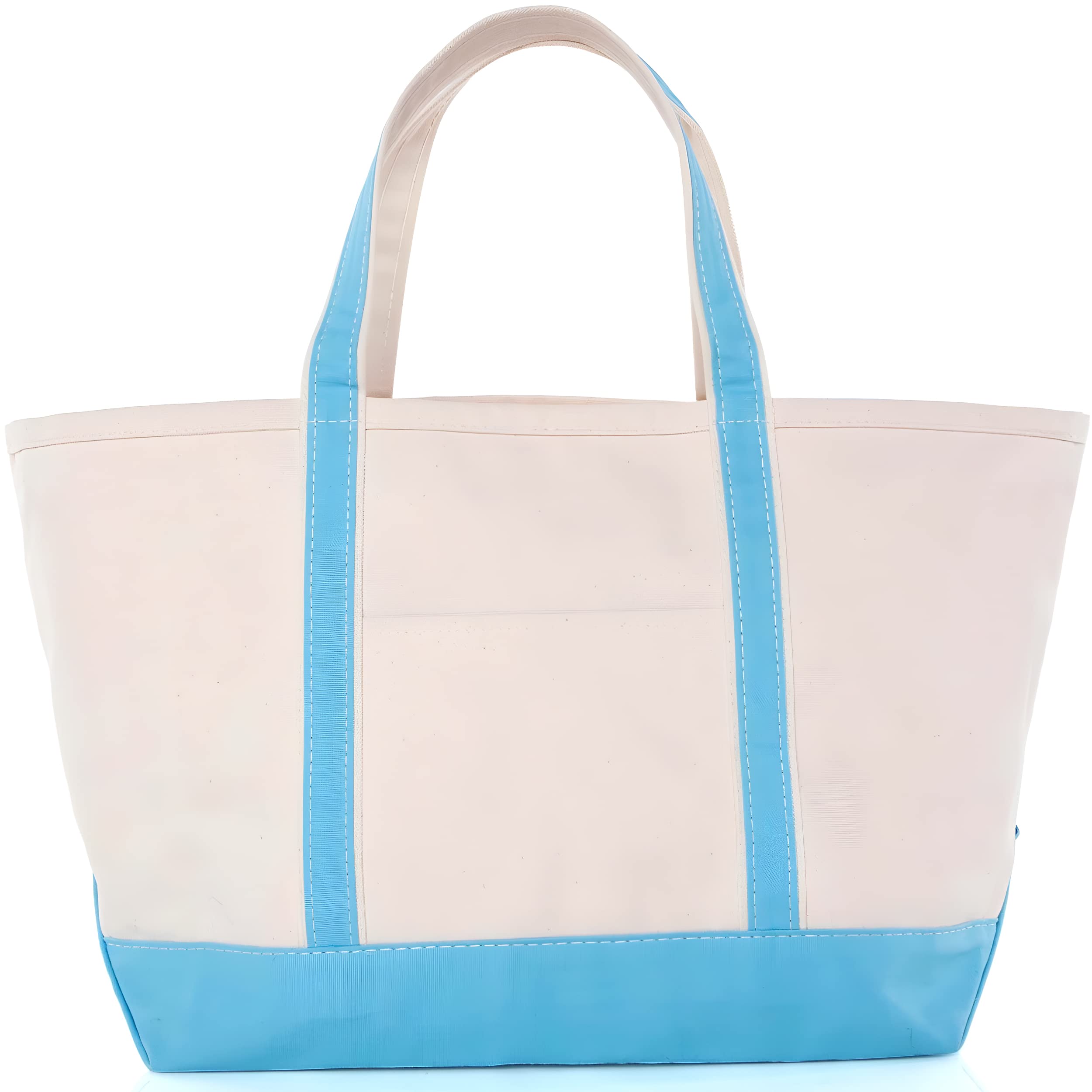 CB STATION Large Classic Tote - Canvas Tote Bag for Women - Multi-Colored Design, Perfect for Travel and Shopping