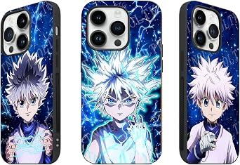 3D iPh 13 Case Anime Motion Anime Phone Case Shockproof Soft TPU Anti-Scratch Non-Slip Japanese Manga Case for iPh 13 6.1 Inch